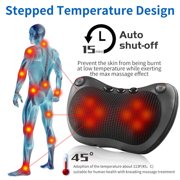 ELECTRIC NECK AND BODY MASSAGE PILLOW