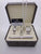 Men's Stainless Steel Set: Watch, Rosary, Pen & Cufflinks